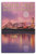 Lantern Press Santa Cruz California Beach Boardwalk and Moon at Twilight -10x15 Wood Wall Sign Wall Decor Ready to Hang-