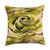 taiche Yellow and Grey Artistic Rose Throw Pillow 18x18 Multicolor