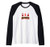 Valentine Gnomes Holding Wood Sign Valentine's Day Gnome Raglan Baseball Tee