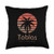 Philippines Tablas Design Tablas Philippines Travel Vacation Souvenir Throw Pillow 18x18 Multicolor