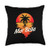 Mar Bella Spain Gift Mar Bella Spain Travel Vacation Souvenir Beach Throw Pillow 18x18 Multicolor