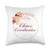Flower floral Sayings names and quotes Chaos Coordinator red flower wedding floral yellow Pattern Throw Pillow 18x18 Multicolor
