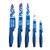 Sports Vault NHL New York Rangers Kitchen Knives Team Color 16"L x 1.25"W x 9.75"H