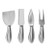 Oggi Stainless Steel 4-Piece Cheese Knife Set