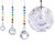 Crystal Prism Rainbow Maker Suncatcher Hanging Window Sun Catcher for Gift