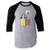 Pop Threads Clown Float Down Here Minimalist Horror Costume Black S Raglan Baseball Tee Shirt