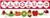 Christmas Two 8 Disk Set for Cookie Presses