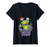 Womens Rugrats Reptar Chucky Tommy Buildings V-Neck T-Shirt
