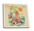 Lantern Press Carmel California Tropical Mermaid -Set of 4 Ceramic Coasters Cork-Backed Absorbent-