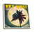 Lantern Press Key West Florida Palms and Moon -Set of 4 Ceramic Coasters Cork-Backed Absorbent-