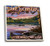 Lake Norman North Carolina Lake Scene at Dusk -Set of 4 Ceramic Coasters Cork-Backed Absorbent-