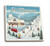 Lantern Press Montana Retro Ski Resort -Set of 4 Ceramic Coasters Cork-Backed Absorbent-