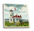Lantern Press Mukilteo Lighthouse Washington -Set of 4 Ceramic Coasters Cork-Backed Absorbent-