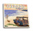 Lantern Press Oxnard California Woody on Beach -Set of 4 Ceramic Coasters Cork-Backed Absorbent-