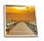 Lantern Press Panama City Beach Florida Pier at Sunset -Set of 4 Ceramic Coasters Cork-Backed Absorbent-