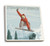 Lantern Press Steamboat Springs Colorado Snowboarder Jumping -Set of 4 Ceramic Coasters Cork-Backed Absorbent-