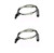 HYAT 2pcs Front Left Right ABS Wheel Speed Sensor for BMW 128I 135I 325CI 328I 135IS 325I 328XI 330CI 330I 330XI 335D 335I 335IS 335XI 34526760424