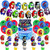 Among Us Party Supplies Decorations Including Birthday Banner Balloons Cupcake Toppers Cake Toppers Party Favors Gaming Birthday Decoration -Style A-