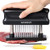 Vovoly Meat Tenderizer Tool 60 Stainless Steel Needle Blades Meat Tenderizer Kitchen Cooking Meat Tenderizer Machine for Tenderizing Chicken  and  Steak BBQ and Marinade no More Hammer Pounding.
