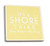 Lantern Press Stone Harbor New Jersey It's a Shore Thing Simply Said -Set of 4 Ceramic Coasters Cork-Backed Absorbent-
