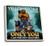 Yellowstone National Park Smokey Bear Only You Can Help Prevent Wildfires Press 79887 -Set of 4 Ceramic Coasters Cork-Backed Absorbent-