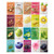 -the SAEM- Natural Facial Mask Sheet 21ml 20 Pack - Korean Skincare Moisturizing and Nourishing Facial Mask Sheet Variety Combo Pack