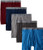 Hanes Ultimate Men's 5-Pack Dyed Boxer Brief - Colors May Vary, Assorted Colors, X-Large