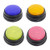 Irovami Recordable Talking Button?4pcs Led Function Learning Resources Answer Buzzers ?Orange plusBlue plusGreen plusPink?