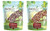 Organic Dotted Beans Bundle - Organic Cranberry Beans 1 Pound and Organic Pinto Beans 1 Pound - Non-GMO Kosher Raw Vegan