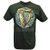 Guinness Bottle Green T-Shirt with Irish Harp Design with Blue Celtic Design