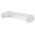 Easy Change Plastic Under Counted or Wall Mounted Spring Loaded Paper Towel Holder