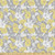 Ambesonne Luau Fabric by The Yard Hawaiian Vegetation Flowers Abstract Summertime Botanical Composition Decorative Fabric for Upholstery and Home Accents 3 Yards Yellow Grey