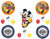 MICKEY MOUSE ROADSTER Birthday Party Balloons Decoration Supplies Disney
