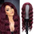 Liyate Body Wave Wig Synthetic 30inch Curly Wavy Wigs Long Wavy Red Wigs Middle Part Heat Resistant Daily Party Cosplay Wig for Women-Burgundy Wigs- Liyate Body Wave Wig Synthetic 30inch Curly Wavy Wigs Long Wavy Red Wigs Middle Part Heat Resistant Daily Party Cosplay Wig for Women-Burgundy Wigs-