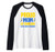 Proud Mother World Down Syndrome Mom Raglan Baseball Tee