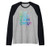 Spray Paint Graffiti Eat Sleep Repeat Raglan Baseball Tee