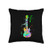 Love Guitar Gifts Electric Guitar Paint Art Musician Guitarist Lover Gift Idea Throw Pillow 16x16 Multicolor