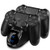 PS4 Controller Charger Starion USB Fast Charging Docking Station Dual Dock for Sony Playstation4 / PS4 / PS4 Slim / PS4 Pro DualShock 4 Controller with LED Indicator