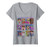 Womens LOL Surprise Group Portrait Panels V-Neck T-Shirt