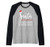 Santa doesnt count chromosomes Christmas Down syndrome gift Raglan Baseball Tee