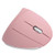 Vertical Mouse USB Wireless Office Gaming Rechargeable Computer Accessories H1 2.4G Wireless Ergonomic Mouse for PC and Laptop-Pink-