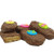 Philadelphia Candies Milk Chocolate Covered Nutter Butter Cookies Easter Egg Assortment Net Wt 8 oz