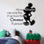 All Our Dreams Quote Mickey Mouse Walt Disney Cartoon Quotes Wall Sticker Art Decal for Girls Boys Room Bedroom Nursery Kindergarten Fun Home Decor Stickers Wall Art Vinyl Decoration Size -8x10 inch-