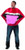 Rasta Imposta Lips and Tongue Costume Multi-Colored One Size