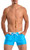 Gary Majdell Sport Men's Swimsuit Basic Long Boxer Trunks Board Shorts Turquoise Large