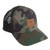 Calcutta Mens Mesh Baseball Hat  Old School Camo Trucker Cap