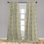 Ambesonne Victorian Window Curtains Continuous Pattern of Floral Damask Rococo Motif in Vertical Order Lightweight Decorative Panels Set of 2 with Rod Pocket 56" x 84" Grey Yellow