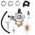 SAKITAM Carburetor carb for CH3 DEK Brush Master Gasoline Chipper Shredder 401CC-11HP-13HP Engine with Gaskets Fuel Filter Spark Plug Kit