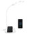 Desk Lamp with Wireless Charger LED Desk lamp with USB Charging Port 5 Lighting Modes 10 Brightness Levels Sensitive Control Eye-Caring Office Lamp White