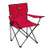 Logo Brands NCAA Louisville Cardinals Unisex Adult Quad Chair with Single Cup Holder Red One Size